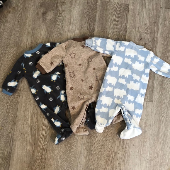Baby boy fleece sleeper bundle - Picture 7 of 8